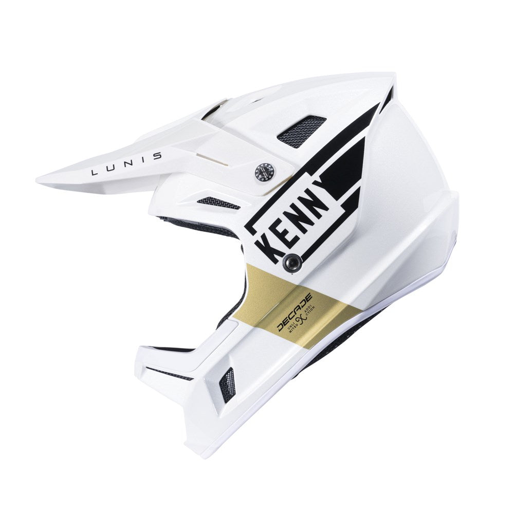 KENNY RACING Helmet - Decade - White Gold - Mackay Cycles - [product_SKU] - KENNY RACING