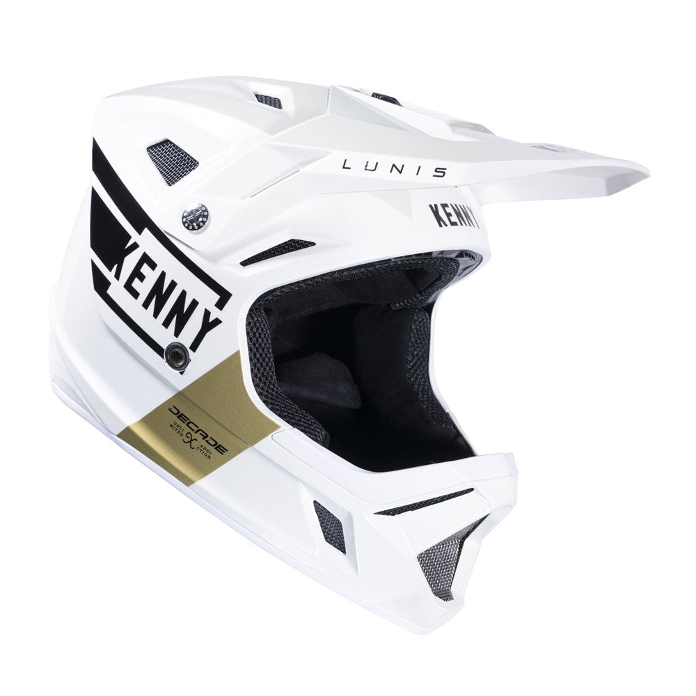 KENNY RACING Helmet - Decade - White Gold - Mackay Cycles - [product_SKU] - KENNY RACING