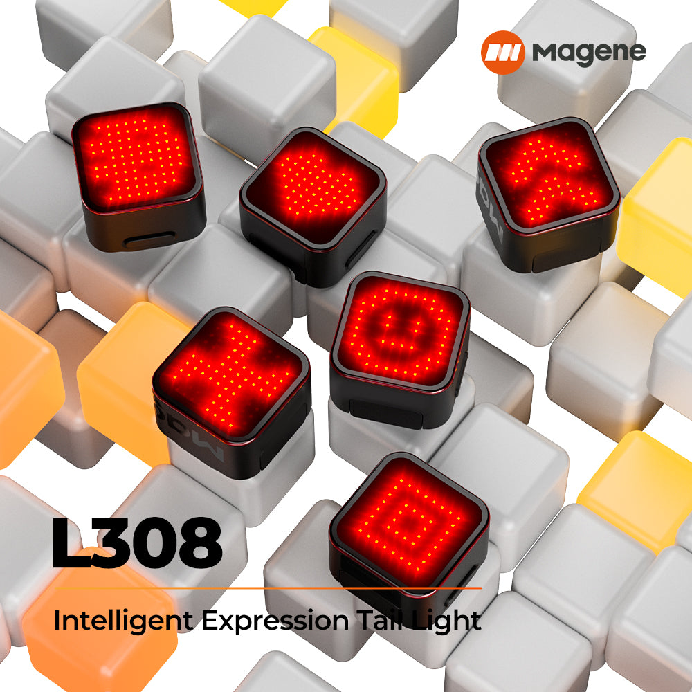 Magene L308 Intelligent Expression Tail Light - Mackay Cycles - [product_SKU] - Magene