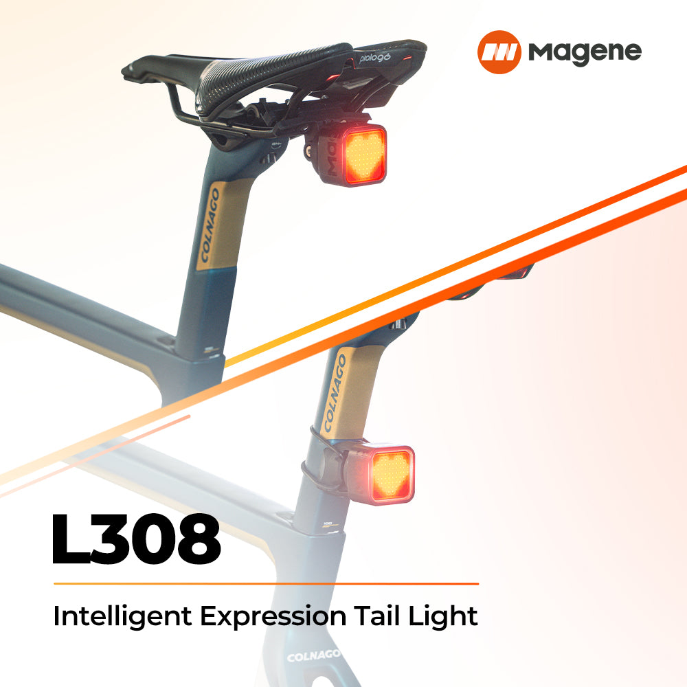 Magene L308 Intelligent Expression Tail Light - Mackay Cycles - [product_SKU] - Magene