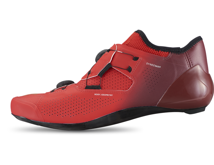 S-Works Ares Road Shoes Flo Red/Maroon - Mackay Cycles - [product_SKU] - Specialized