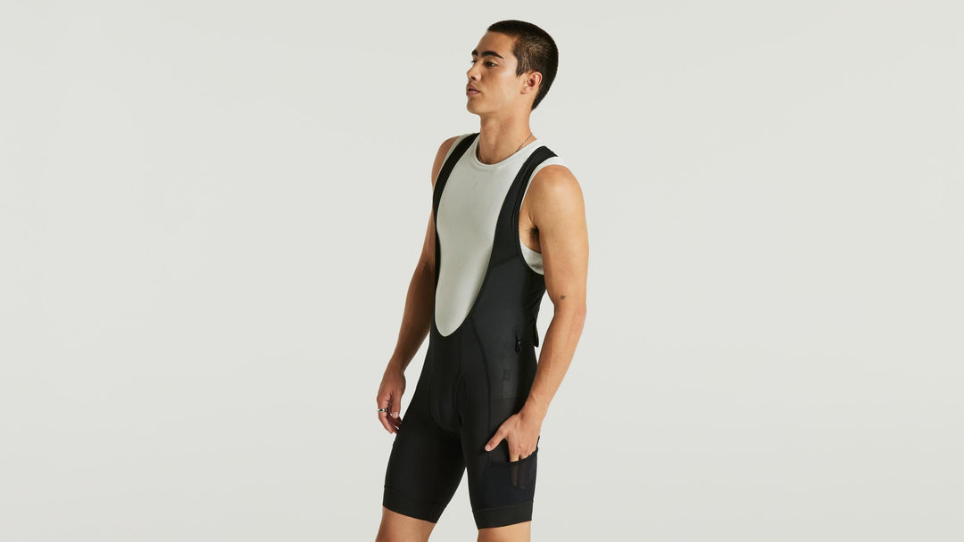 MOUNTAIN LINER BIB SHORT W/SWAT MEN BLK L - Mackay Cycles - [product_SKU] - Specialized