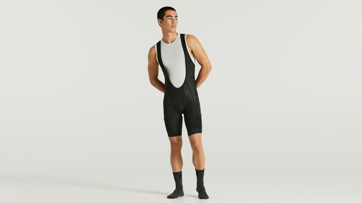 MOUNTAIN LINER BIB SHORT W/SWAT MEN BLK L - Mackay Cycles - [product_SKU] - Specialized