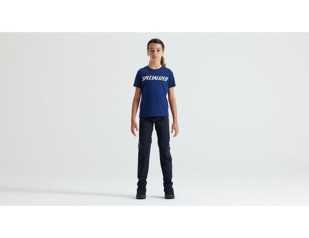 WORDMARK TEE SS YTH DPMRNBLU S - Mackay Cycles - [product_SKU] - Specialized