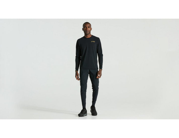 Warped Long Sleeve Tee Black - Mackay Cycles - [product_SKU] - Specialized