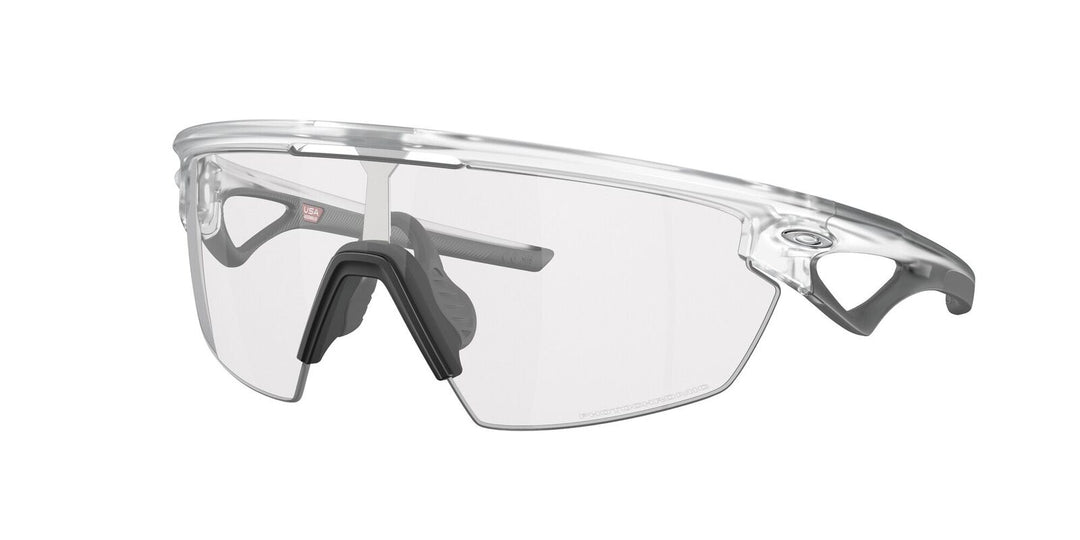 Oakley Sphaera  Matte Clear / Clear to Black Iridium Photochromic Lenses - Mackay Cycles - [product_SKU] - Oakley