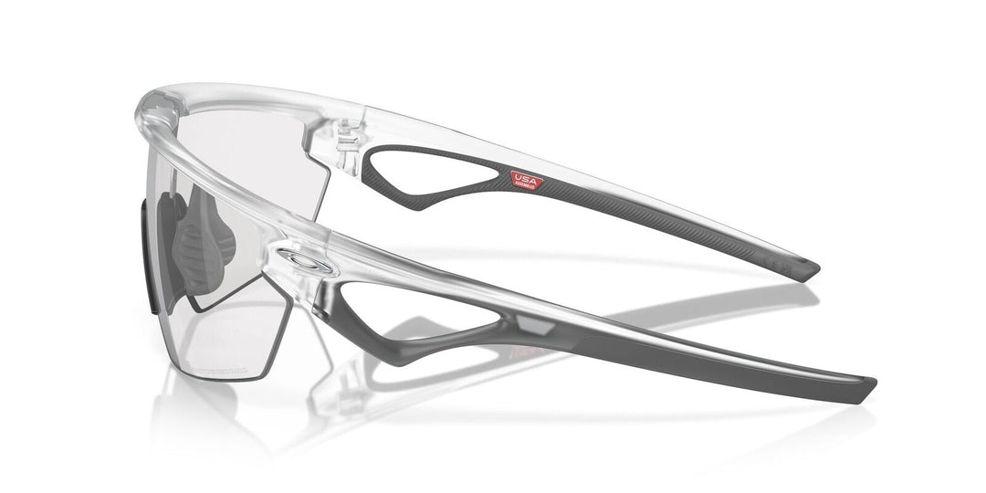 Oakley Sphaera  Matte Clear / Clear to Black Iridium Photochromic Lenses - Mackay Cycles - [product_SKU] - Oakley