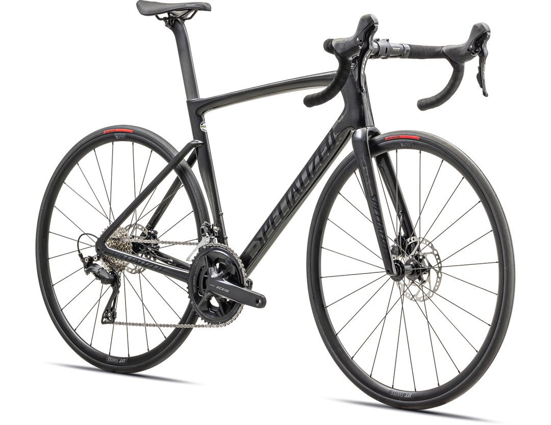 Tarmac SL7 Sport - Shimano 105 - GLOSS CARBON / METALLIC DARK NAVY - Mackay Cycles - [product_SKU] - Specialized