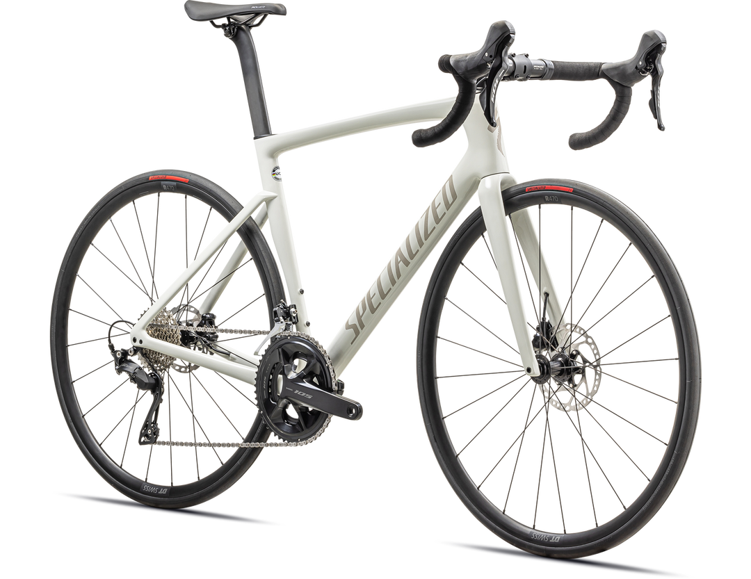 Tarmac SL7 Sport - Shimano 105 - GLOSS DUNE WHITE / CHAOS PEARL - Mackay Cycles - [product_SKU] - Specialized