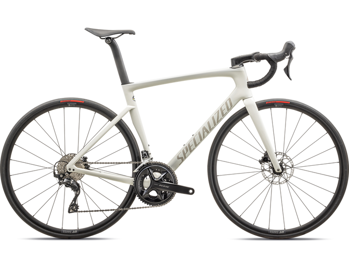 Tarmac SL7 Sport - Shimano 105 - GLOSS DUNE WHITE / CHAOS PEARL - Mackay Cycles - [product_SKU] - Specialized