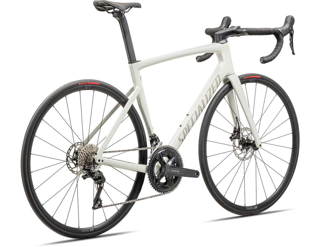 Tarmac SL7 Sport - Shimano 105 - GLOSS DUNE WHITE / CHAOS PEARL - Mackay Cycles - [product_SKU] - Specialized