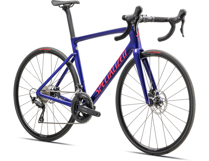 Tarmac SL7 Sport - Shimano 105 - GLOSS METALLIC SAPPHIRE / VIVID PINK - Mackay Cycles - [product_SKU] - Specialized