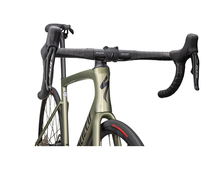 Tarmac SL7 Comp - Shimano 105 Di2 - GLOSS METALLIC SPRUCE / METALLIC MIDNIGHT SHADOW - Mackay Cycles - [product_SKU] - Specialized