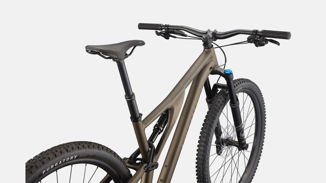 Stumpjumper Comp Alloy SATIN GUNMETAL / TAUPE - Mackay Cycles - [product_SKU] - Specialized