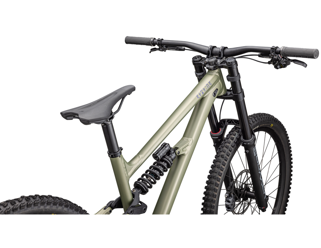 STATUS 2 170 DH Satin Metallic Spruce / Purple Haze - Mackay Cycles - [product_SKU] - Specialized