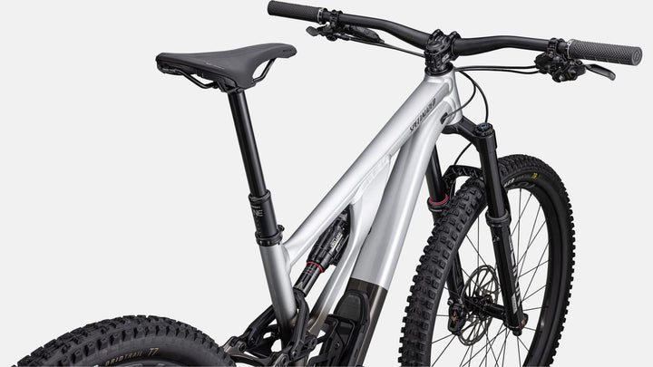 Stumpjumper EVO Elite Alloy GLOSS SILVER DUST / BLACK TINT - Mackay Cycles - [product_SKU] - Specialized