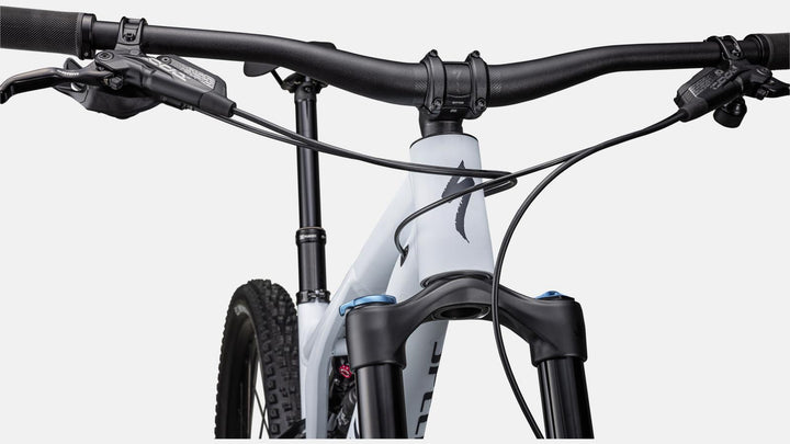 STUMPJUMPER EVO COMP ALLOY SATIN MORNING MIST / DARK NAVY - Mackay Cycles - [product_SKU] - Specialized