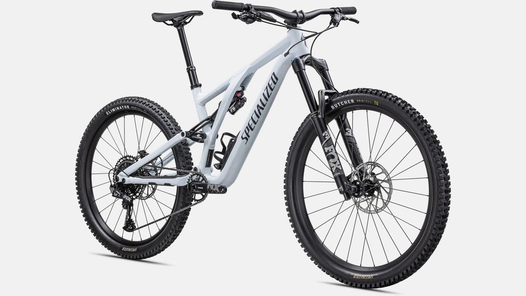 STUMPJUMPER EVO COMP ALLOY SATIN MORNING MIST / DARK NAVY - Mackay Cycles - [product_SKU] - Specialized