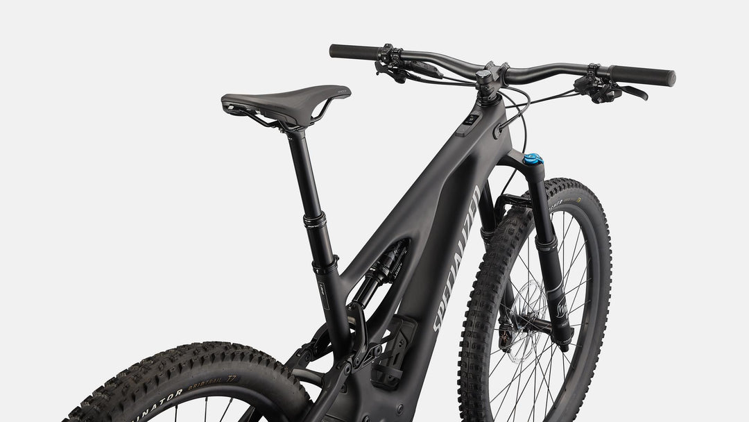 Specialized Turbo Levo Comp Carbon Satin Black / Light Silver / Gloss Black eBike Mackay Cycles Finch Hatton