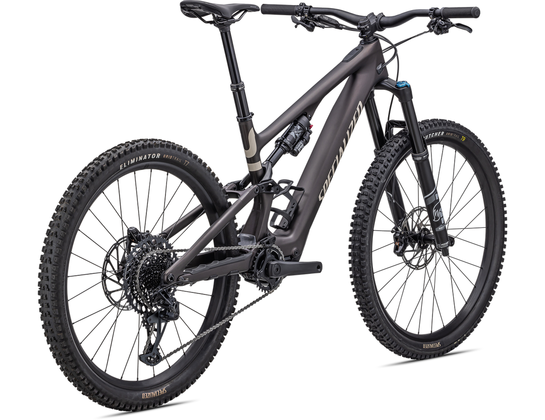 Turbo Levo SL Comp Carbon Satin Doppio / Sand / Silver Dust - Mackay Cycles - [product_SKU] - Specialized