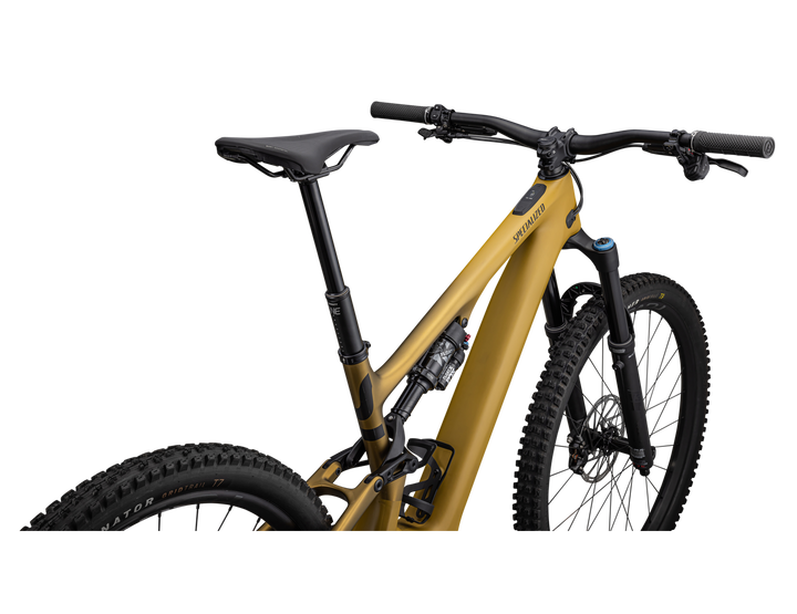 Turbo Levo SL Expert Carbon SATIN HARVEST GOLD / HARVEST GOLD METALLIC / OBSIDIAN / SILVER DUST - Mackay Cycles - [product_SKU] - Specialized