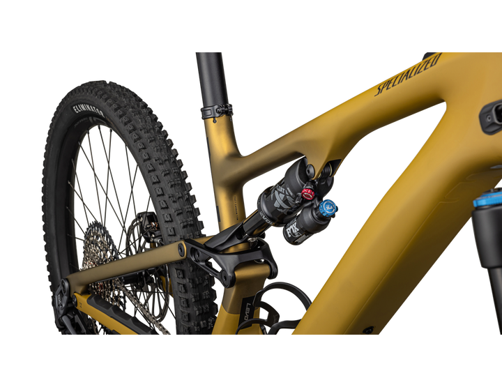 Turbo Levo SL Expert Carbon SATIN HARVEST GOLD / HARVEST GOLD METALLIC / OBSIDIAN / SILVER DUST - Mackay Cycles - [product_SKU] - Specialized