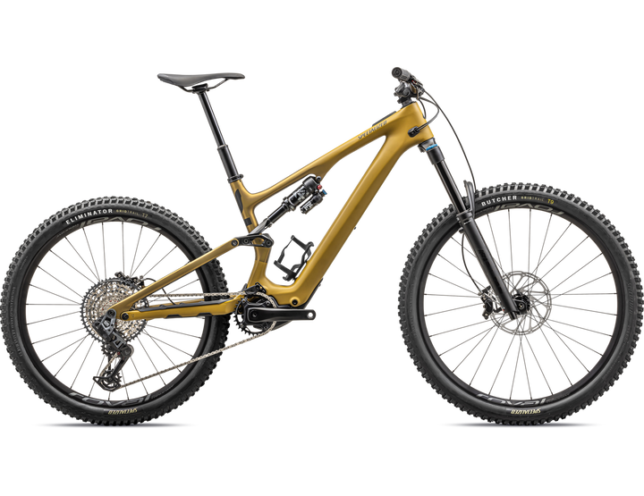 Turbo Levo SL Expert Carbon SATIN HARVEST GOLD / HARVEST GOLD METALLIC / OBSIDIAN / SILVER DUST - Mackay Cycles - [product_SKU] - Specialized