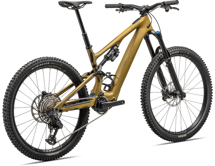 Turbo Levo SL Expert Carbon SATIN HARVEST GOLD / HARVEST GOLD METALLIC / OBSIDIAN / SILVER DUST - Mackay Cycles - [product_SKU] - Specialized