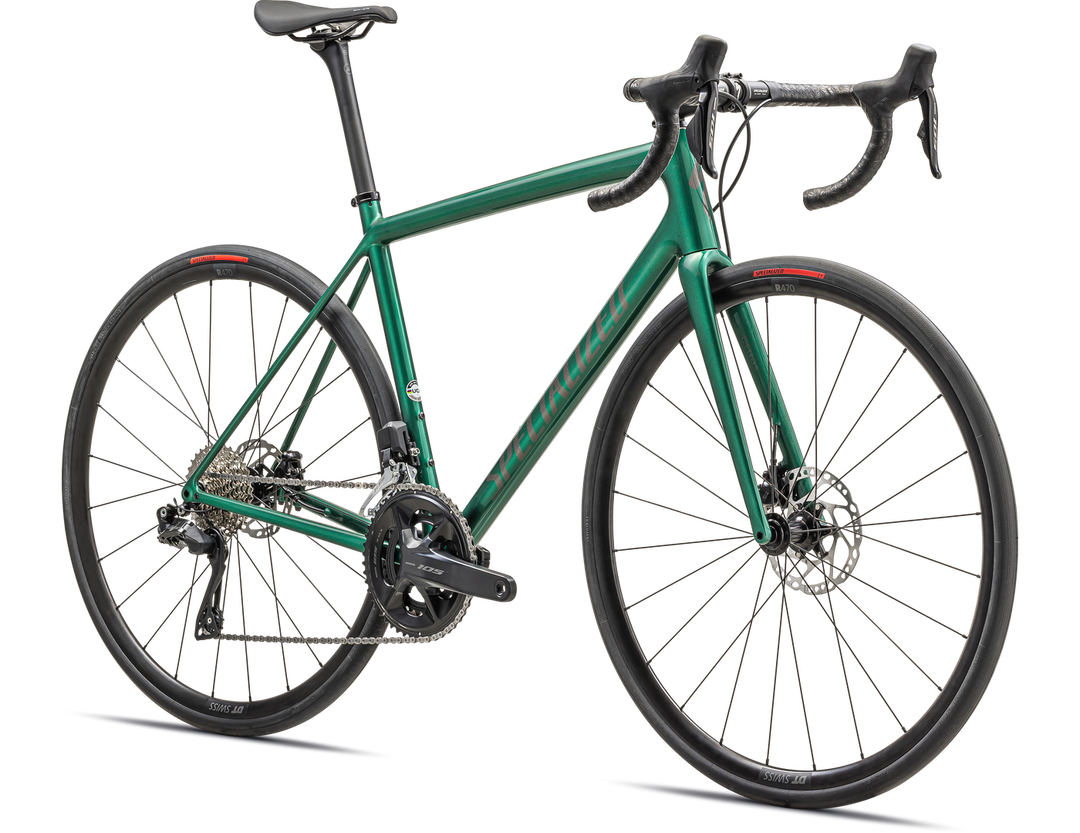 Aethos Comp - Shimano 105 Di2 - GLOSS METALLIC PINE GREEN SMOKE - Mackay Cycles - [product_SKU] - Specialized