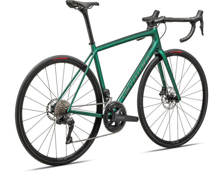 Aethos Comp - Shimano 105 Di2 - GLOSS METALLIC PINE GREEN SMOKE - Mackay Cycles - [product_SKU] - Specialized