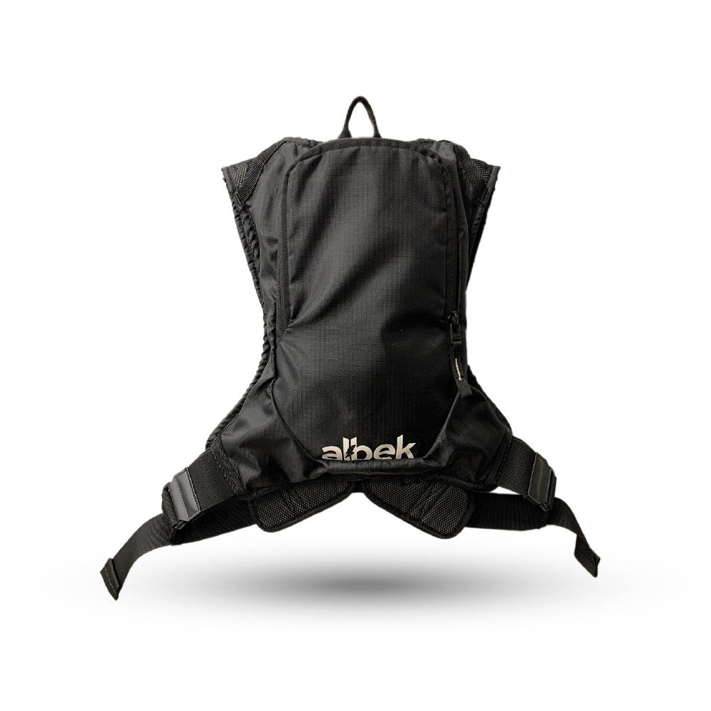 ALBEK HYDRATION PACK H2O HAUL THREE  1.5L BLADDER COVERT BLACK - Mackay Cycles - [product_SKU] - ALBEK