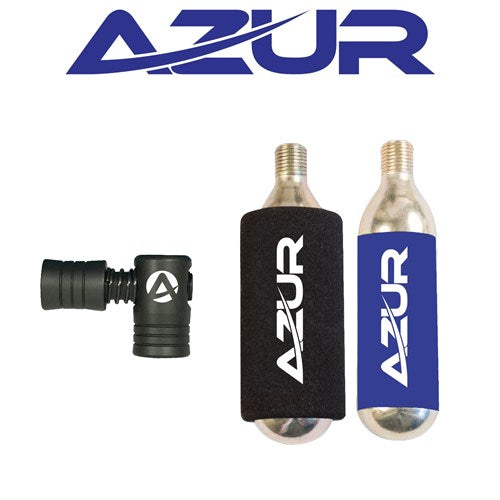 Ezy Air 25g Set 2 25g cartridges. 1 regulator. - Mackay Cycles - [product_SKU] - AZUR