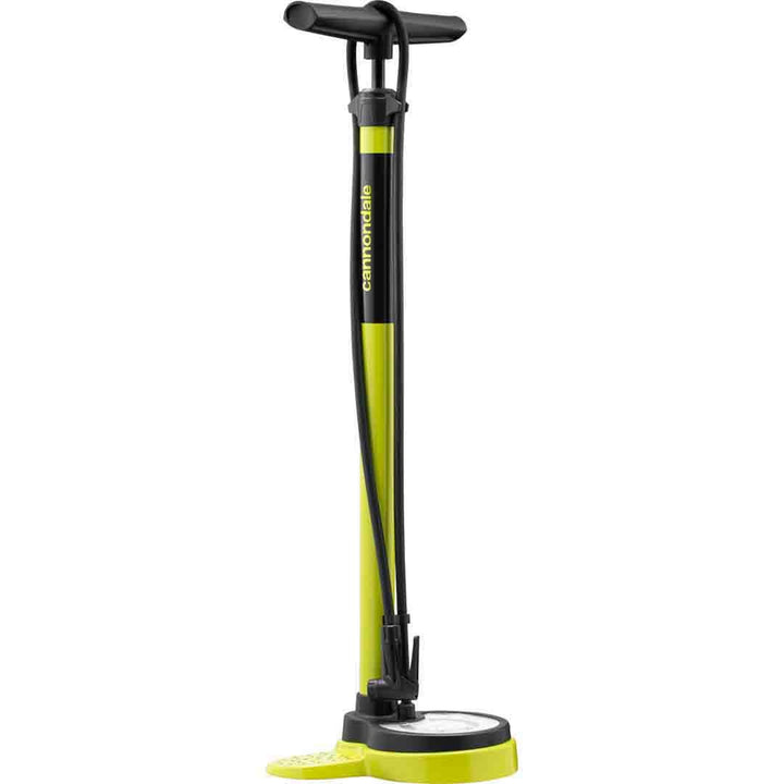 Essential Floor Pump Yellow - Mackay Cycles - [product_SKU] - Cannondale