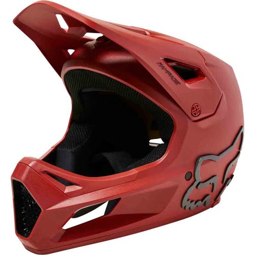 FULL FACE RAMPAGE YOUTH HELMET RED