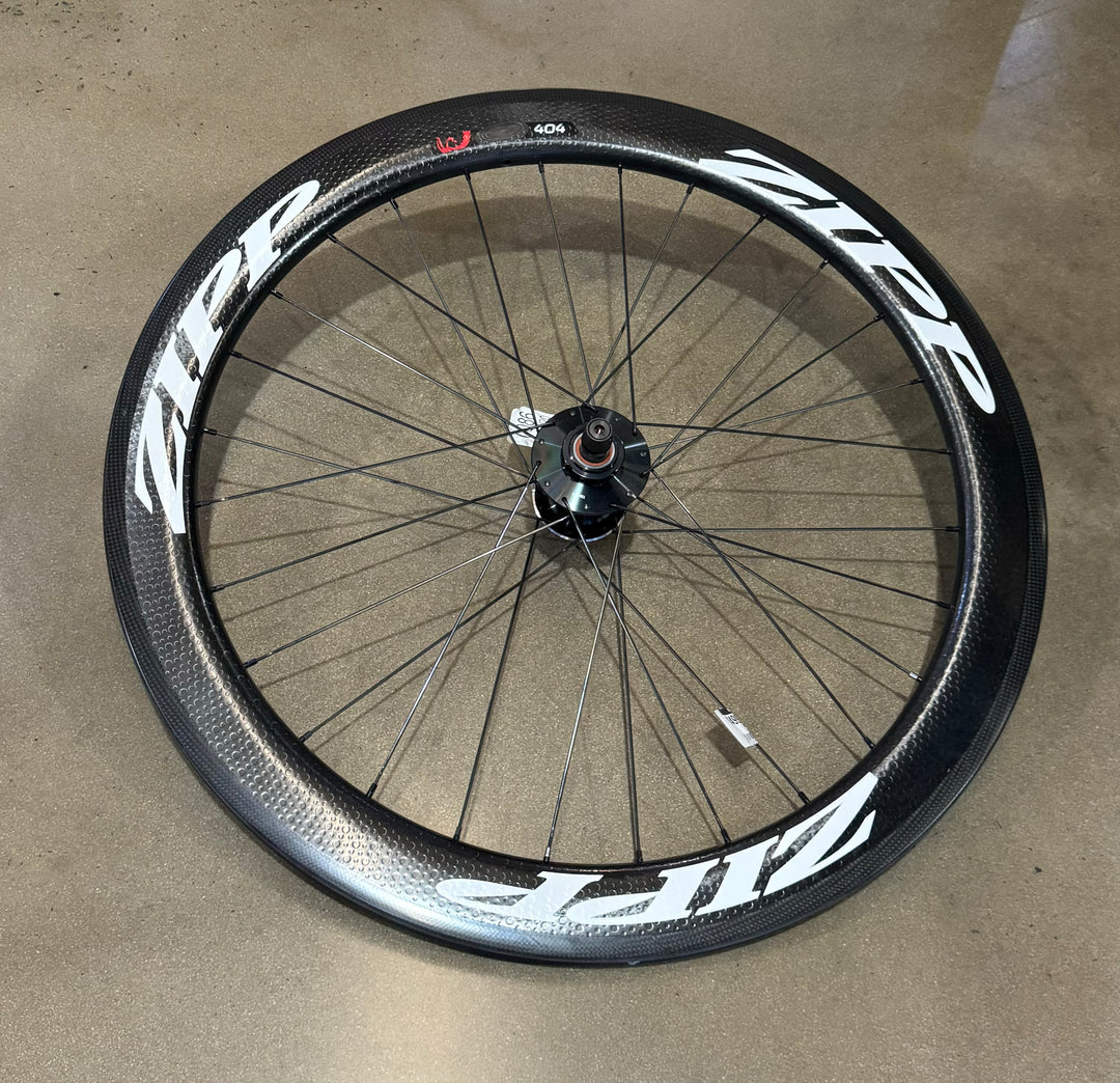 Zipp Wheel 404 Tubular Track V2 28H Rear WHT - Mackay Cycles - [product_SKU] - Zipp