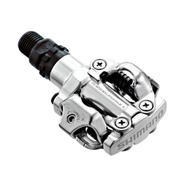 PD-M520 SPD PEDALS SILVER - Mackay Cycles - [product_SKU] - Mackay Cycles