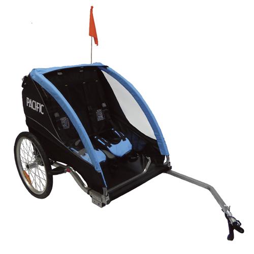 Deluxe 2 In 1 Trailer/Stroller - 2 Child - Mackay Cycles - [product_SKU] - PACIFIC