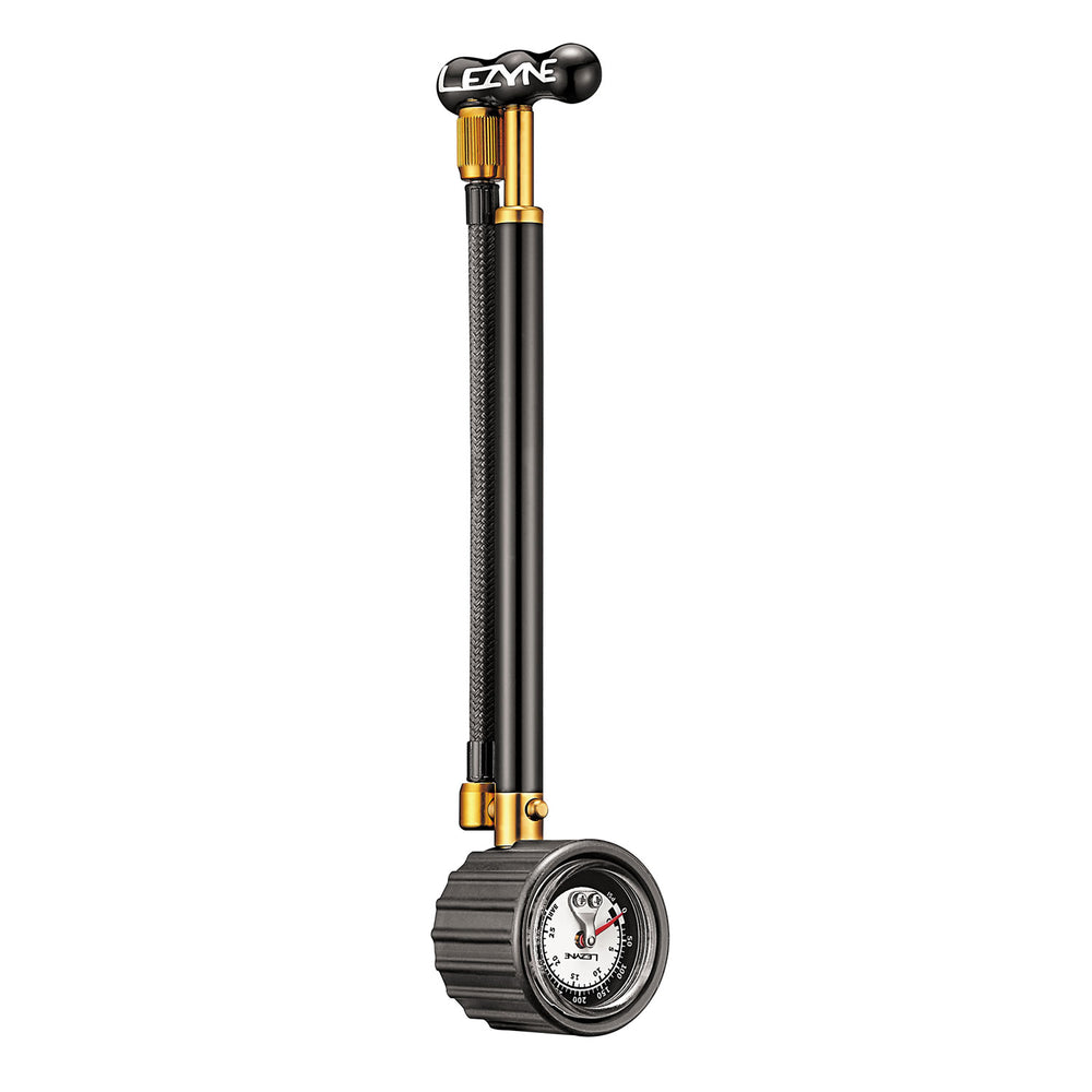 Shock Drive 400psi, Guage - Bl Shock Drive 400psi, Guage - Black - Mackay Cycles - [product_SKU] - Lezyne