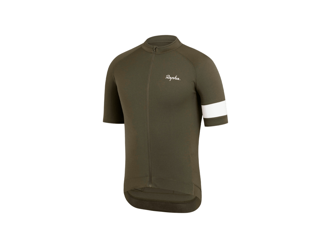 Rapha Core Cycling Jersey Dark Green - Mackay Cycles - [product_SKU] - RAPHA