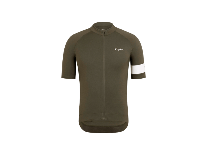 Rapha Core Cycling Jersey Dark Green - Mackay Cycles - [product_SKU] - RAPHA