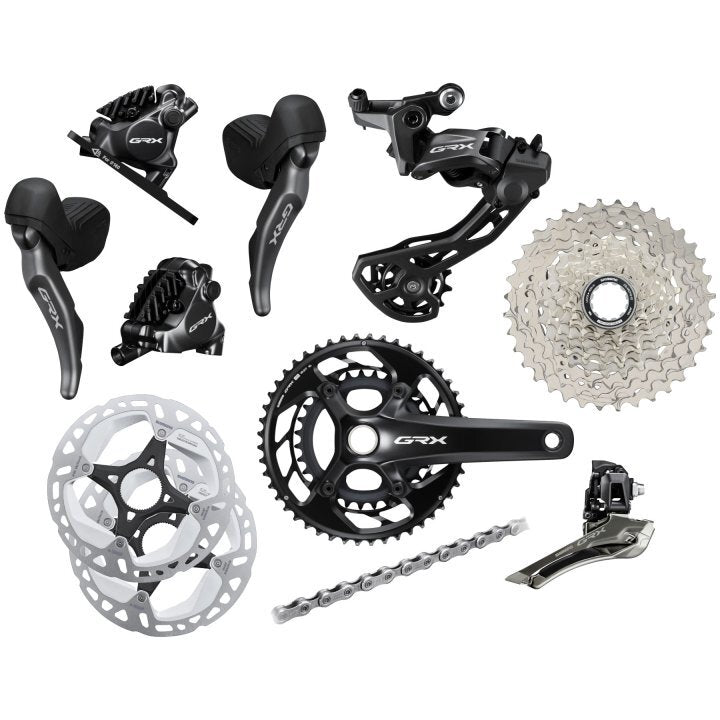 SHIMANO GRX 2X12-SPEED RX820 GRAVEL GROUPSET - Mackay Cycles - [product_SKU] - Shimano