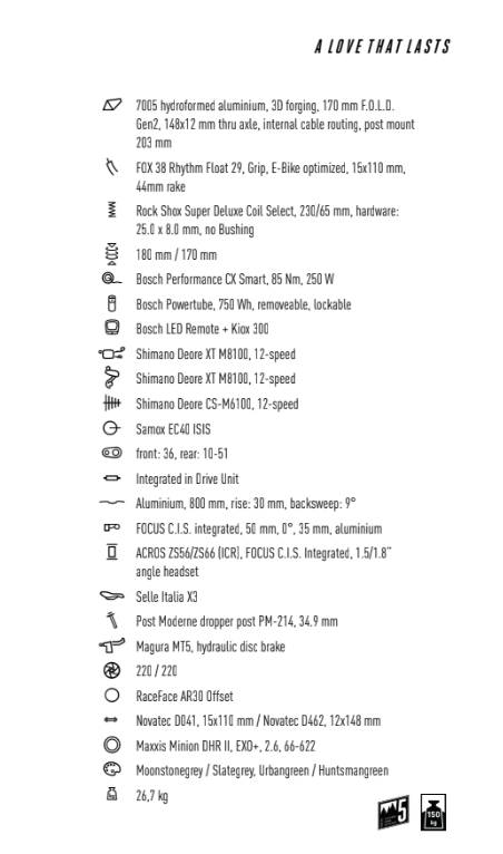 F24 SAM2 6.8 - Mackay Cycles - [product_SKU] - Focus