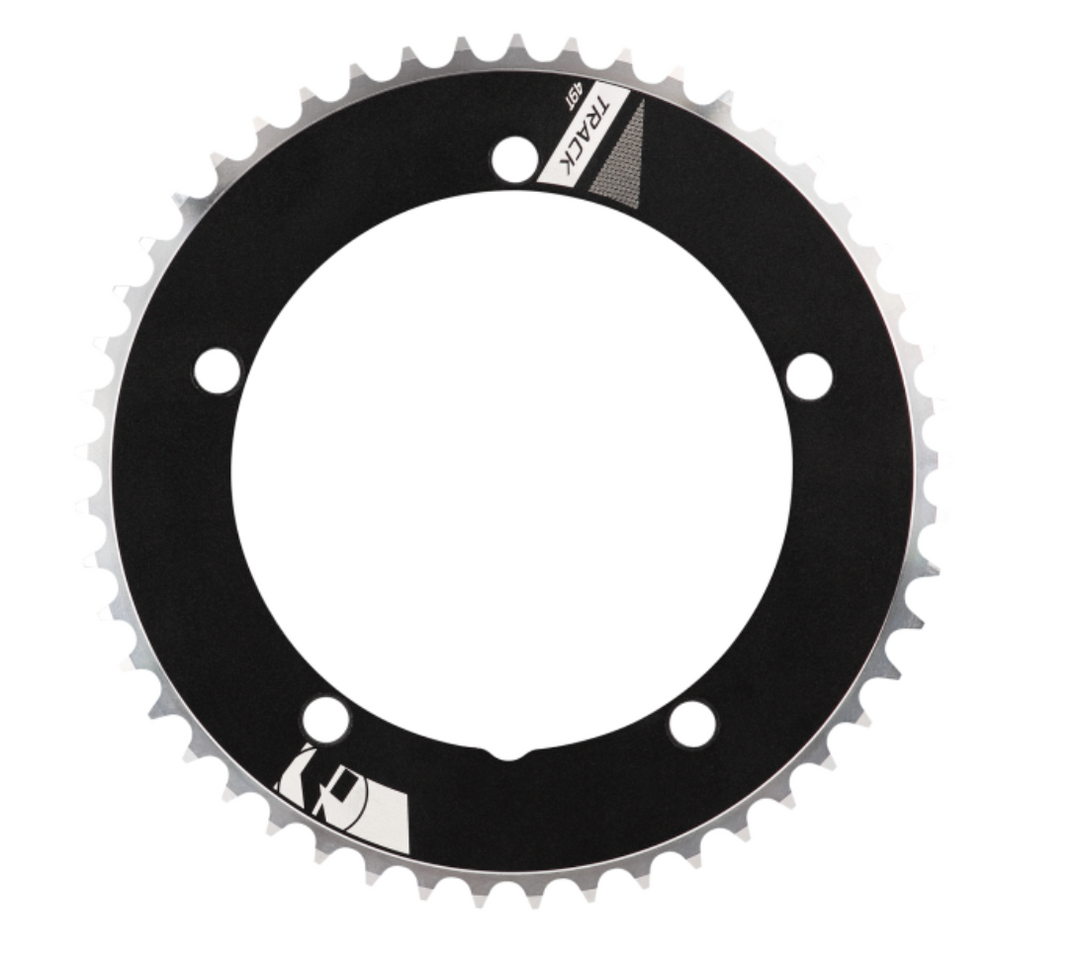 Track Chainring 1/8" Black 144 x, 46T - Mackay Cycles - [product_SKU] - Vision