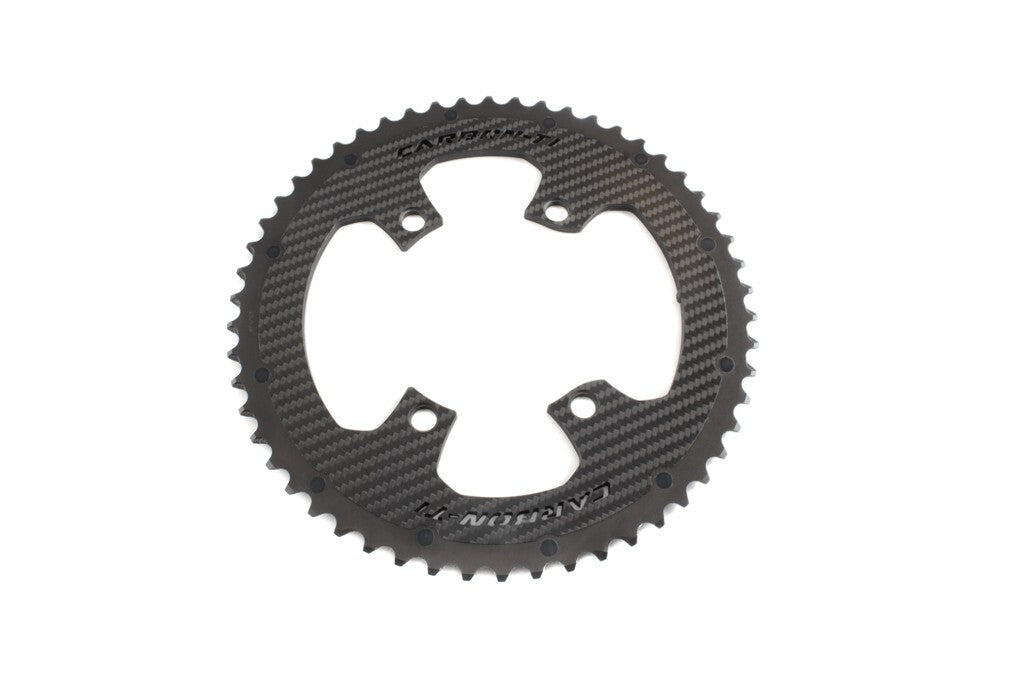 Carbon-Ti X-CarboRing EVO 54 x 110 DA9200 (4 arms) Chainring - Mackay Cycles - [product_SKU] - Carbon-Ti