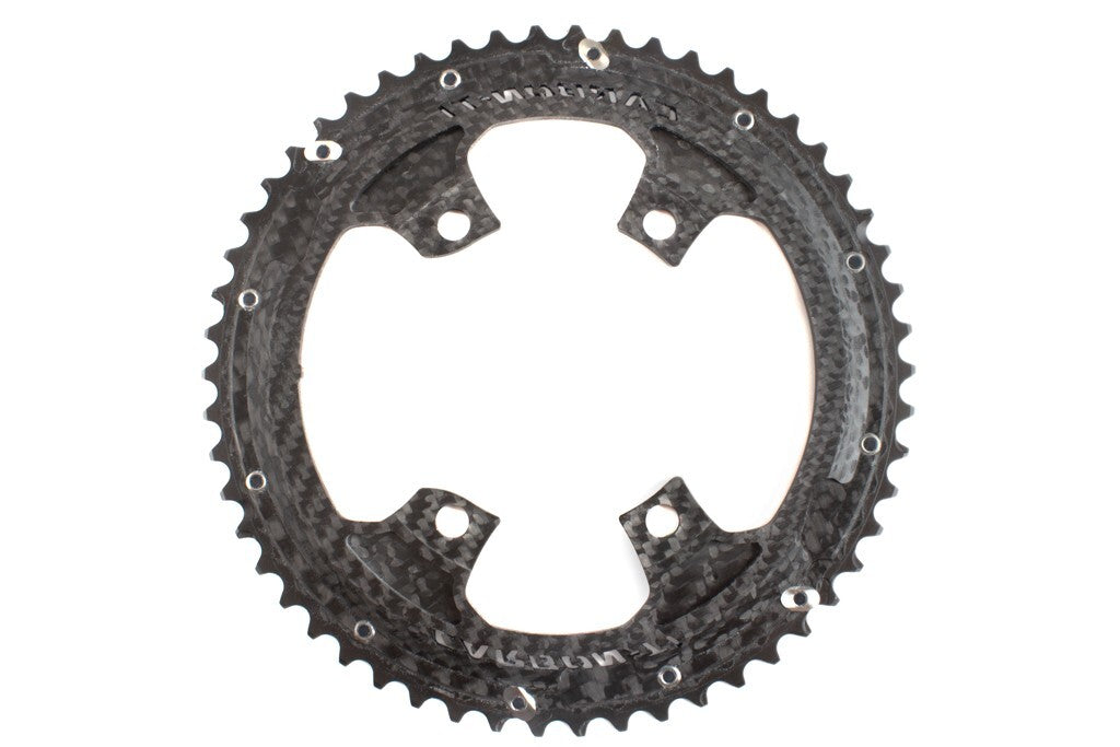 Carbon-Ti X-CarboRing EVO 54 x 110 DA9200 (4 arms) Chainring - Mackay Cycles - [product_SKU] - Carbon-Ti