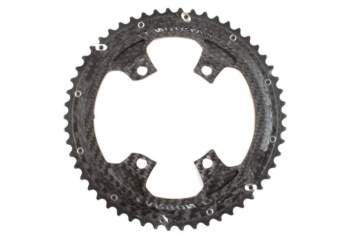 Carbon-Ti X-CarboRing EVO 54 x 110 DA9200 (4 arms) Chainring - Mackay Cycles - [product_SKU] - Carbon-Ti