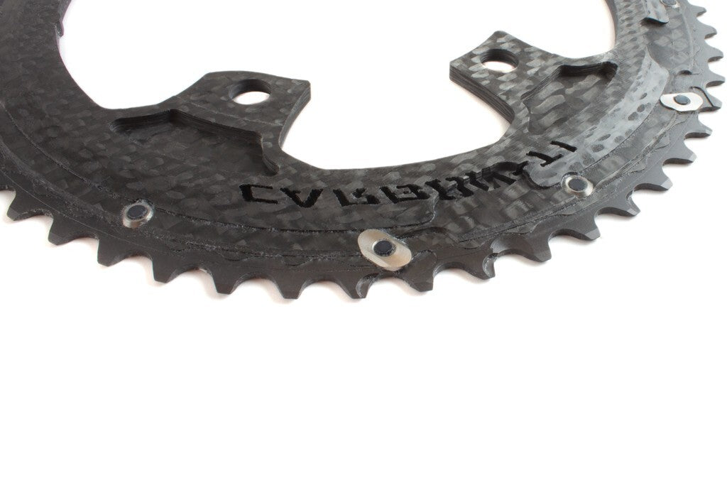 Carbon-Ti X-CarboRing EVO 54 x 110 DA9200 (4 arms) Chainring - Mackay Cycles - [product_SKU] - Carbon-Ti