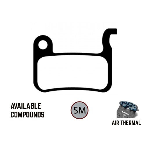 ASHIMA Air Thermal Disc Pads - Organic Shimano - Mackay Cycles - [product_SKU] - ASHIMA