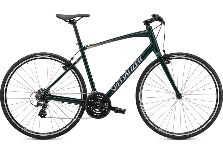 SIRRUS 1.0 Gloss Forest Green / White Mountains / Satin Black Reflective - Mackay Cycles - [product_SKU] - Specialized