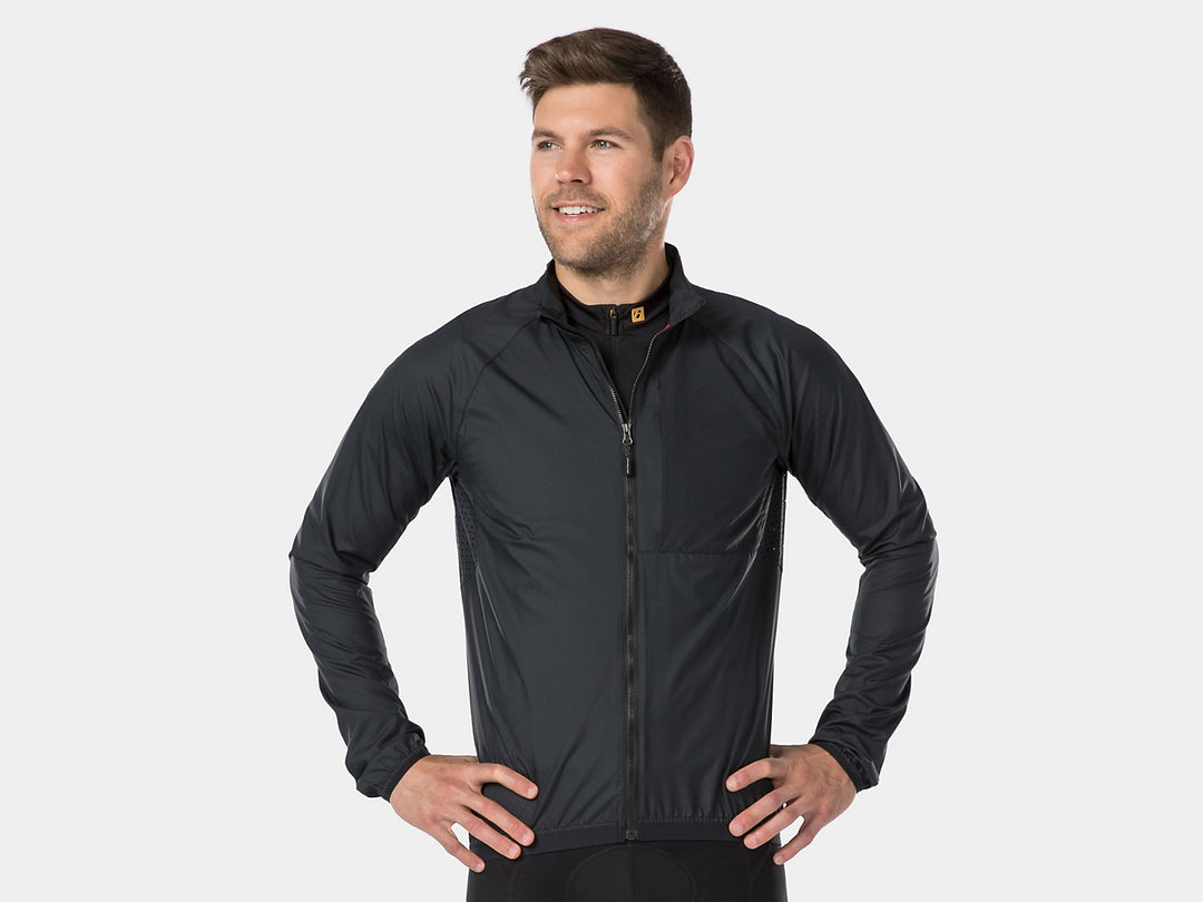 Jacket Bontrager Circuit Windshell Black - Mackay Cycles - [product_SKU] - Bontrager